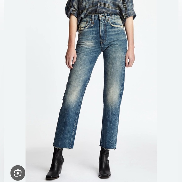 R13 Courtney Jeans color Dirty Kelly Suze 24